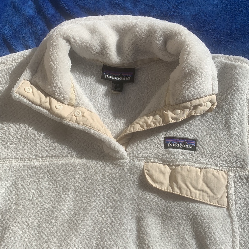 Patagonia White Half zip